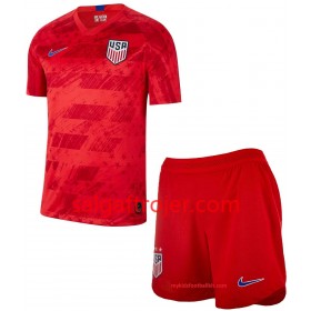 USA Fodboldtrøjer Børn Udebanesæt 2019 Kort ærmer